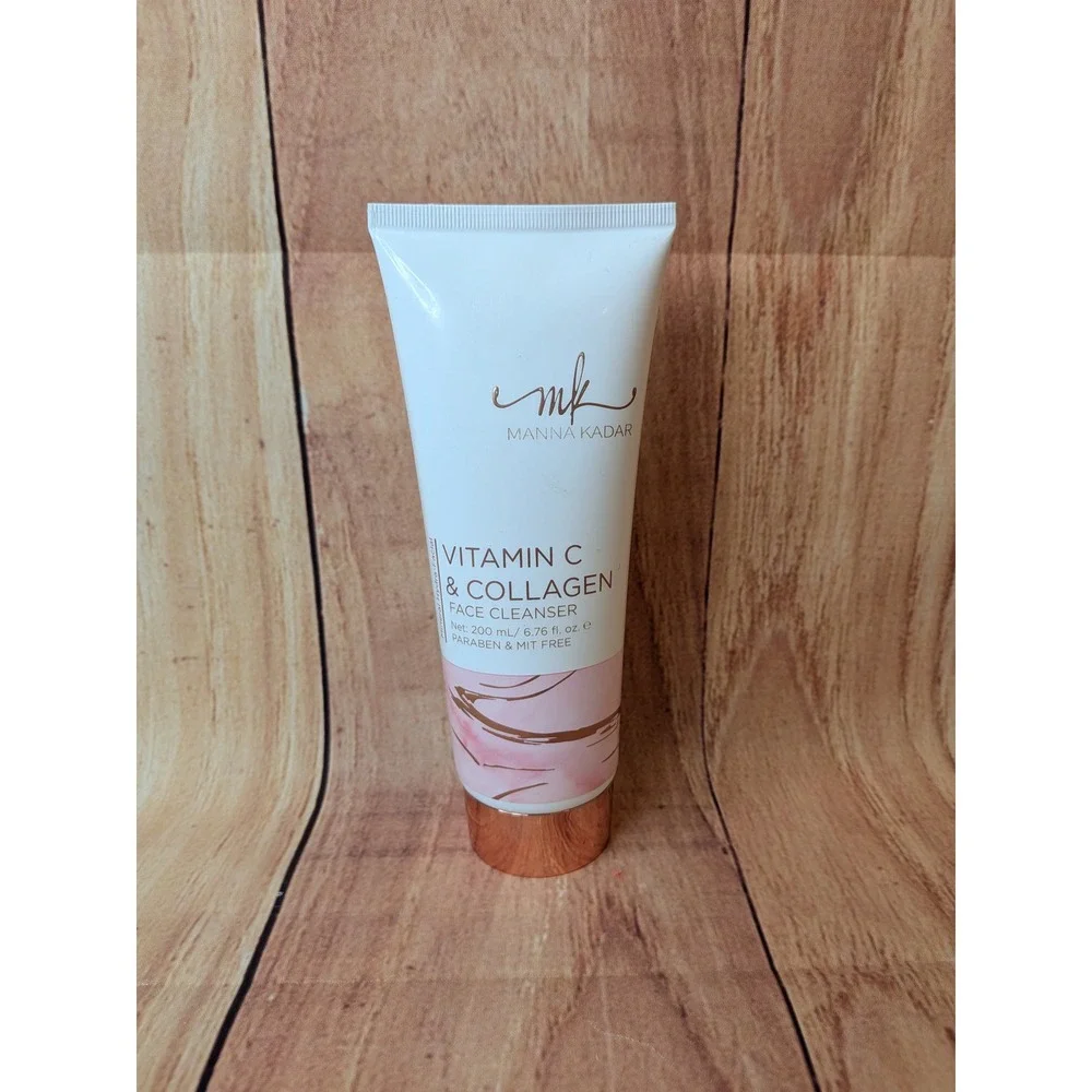 Manna Kadar Vitamin C & Collagen‎ Face Cleanser Paraben Free 6.76 oz